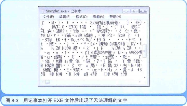 用记事本打卡exe文件